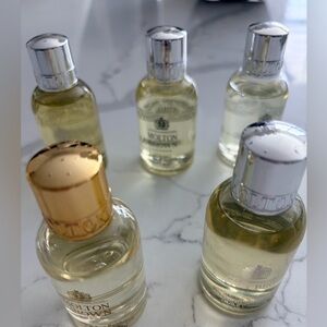 Molton Brown Body Oil & Bathing Oil - set of 5 1.5 fl oz each